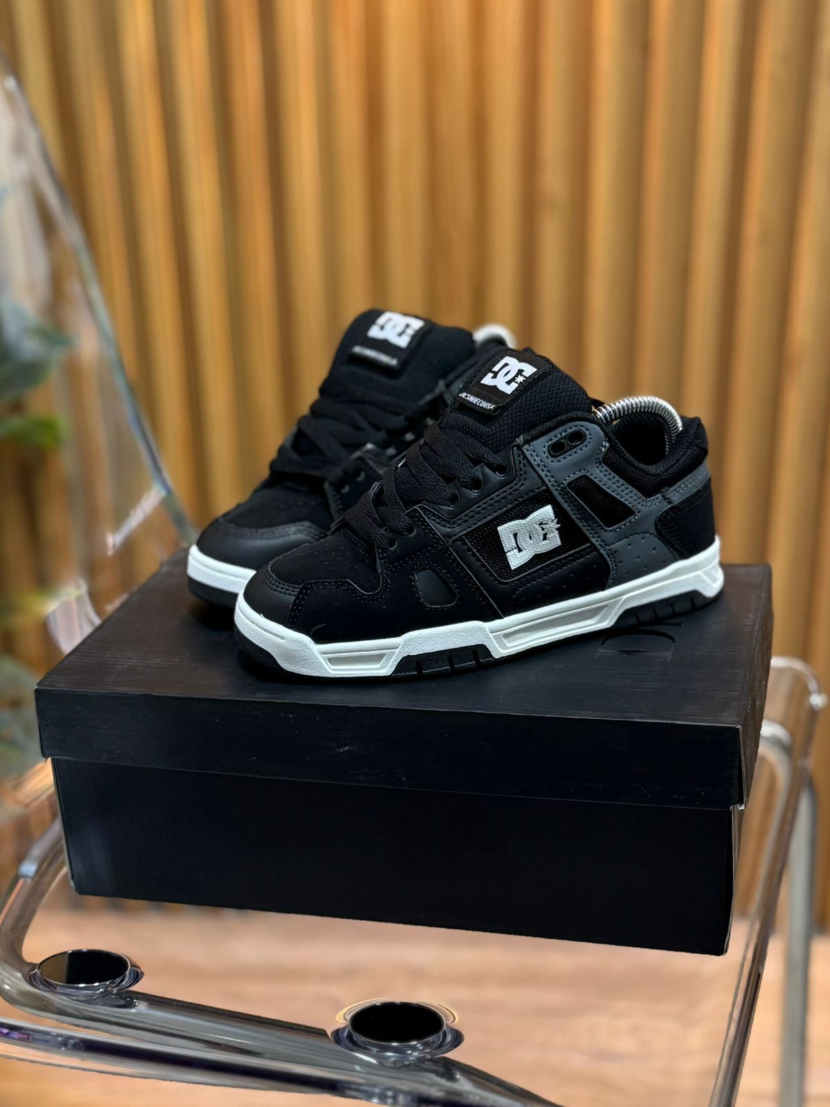 DC Shoes Black & Grey Urban