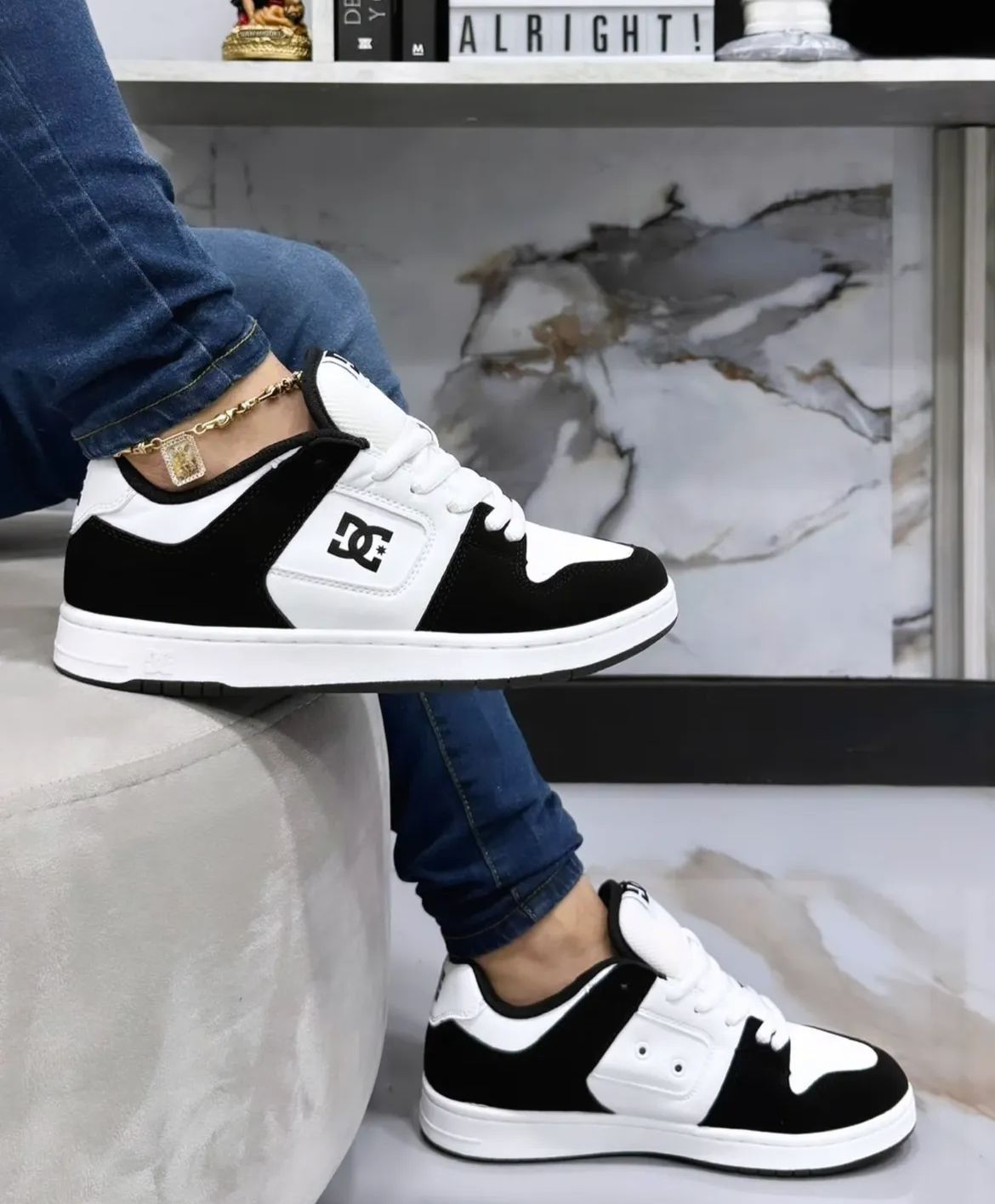 DC Shoes Classic Black & White