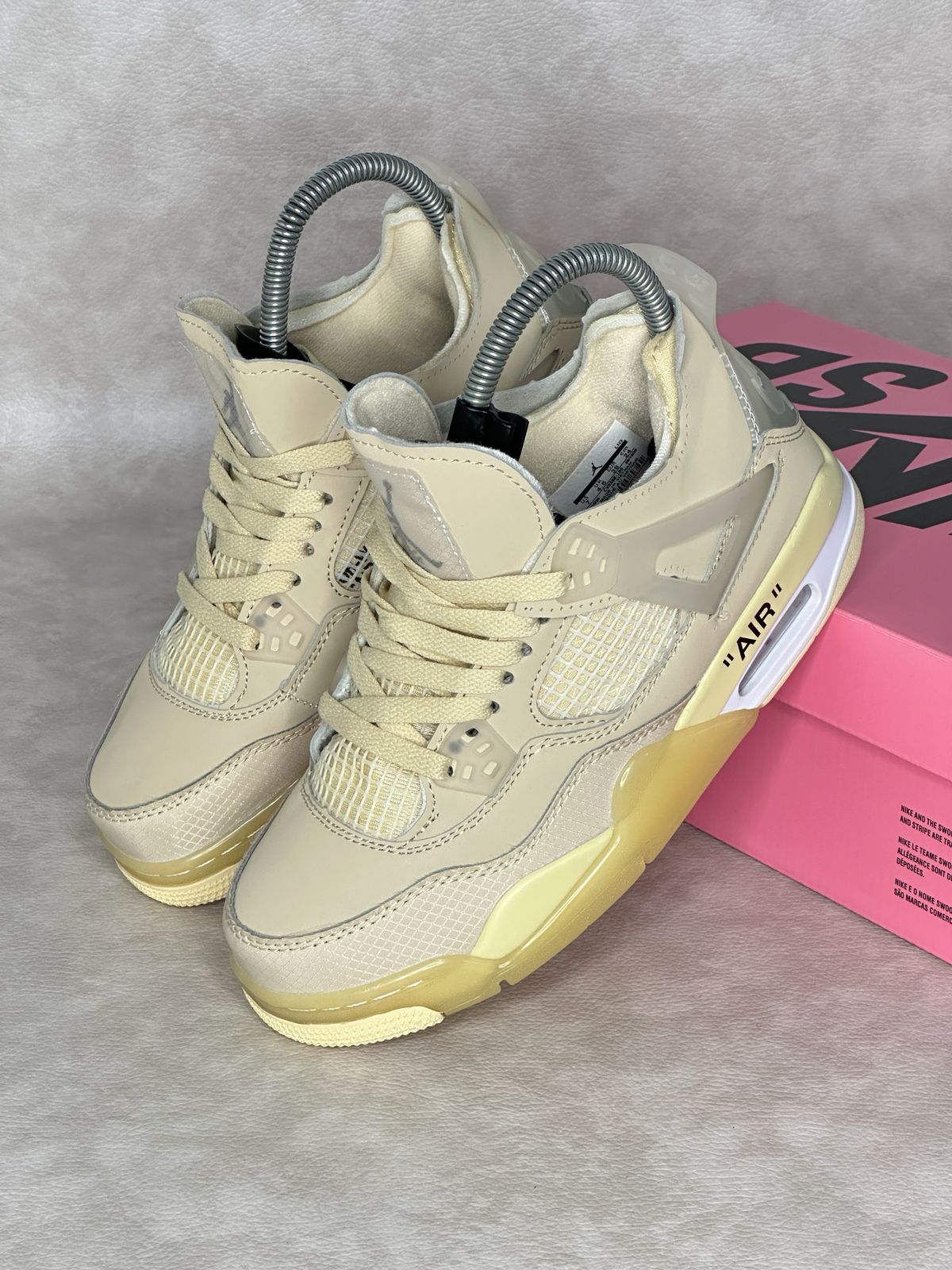 Jordan 4 Retro Off-White Sail