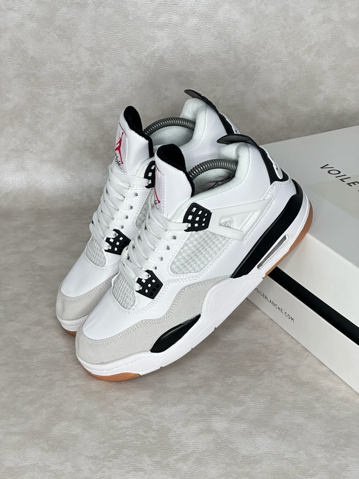 Jordan 4 Retro White Oreo