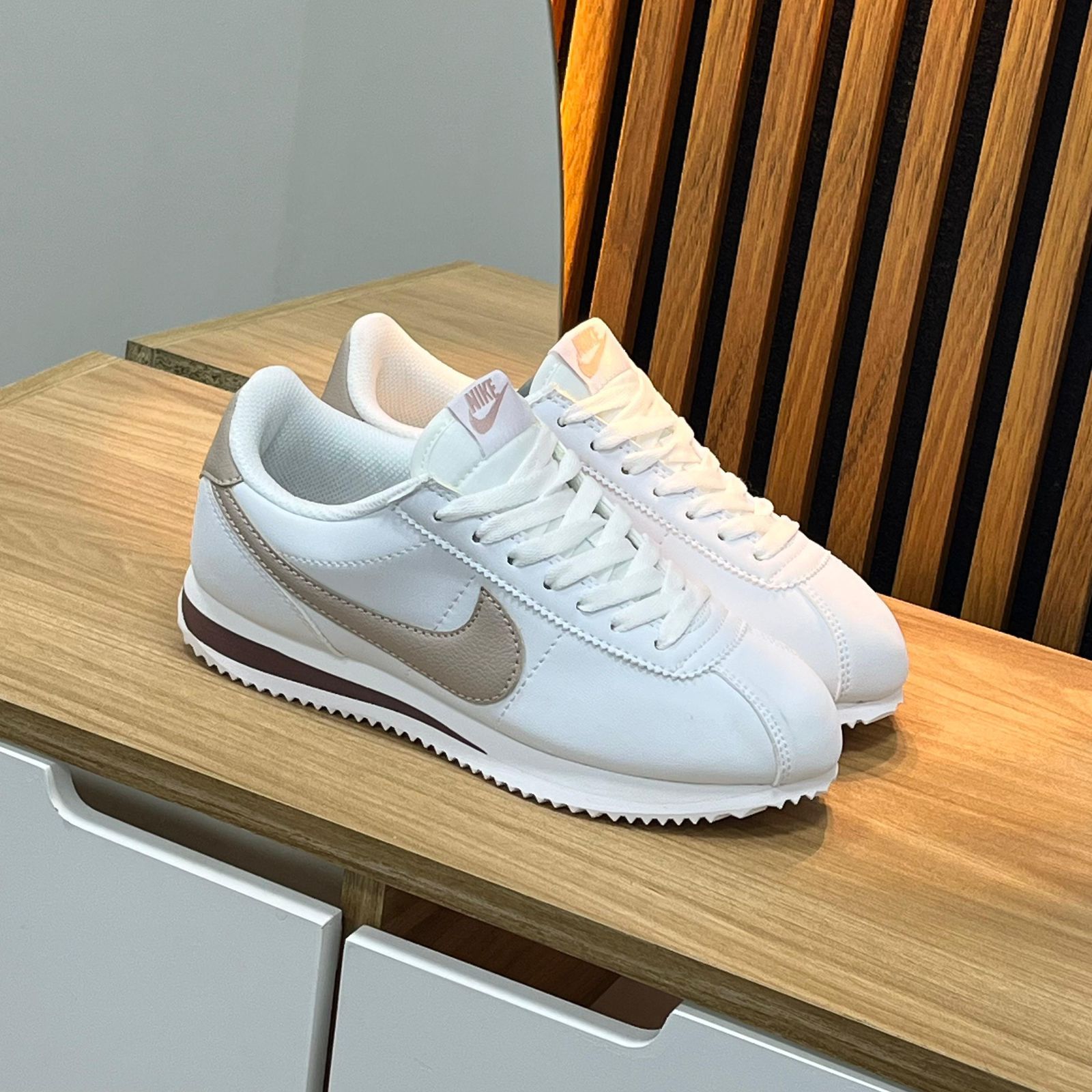 Nike Cortez White & Grey