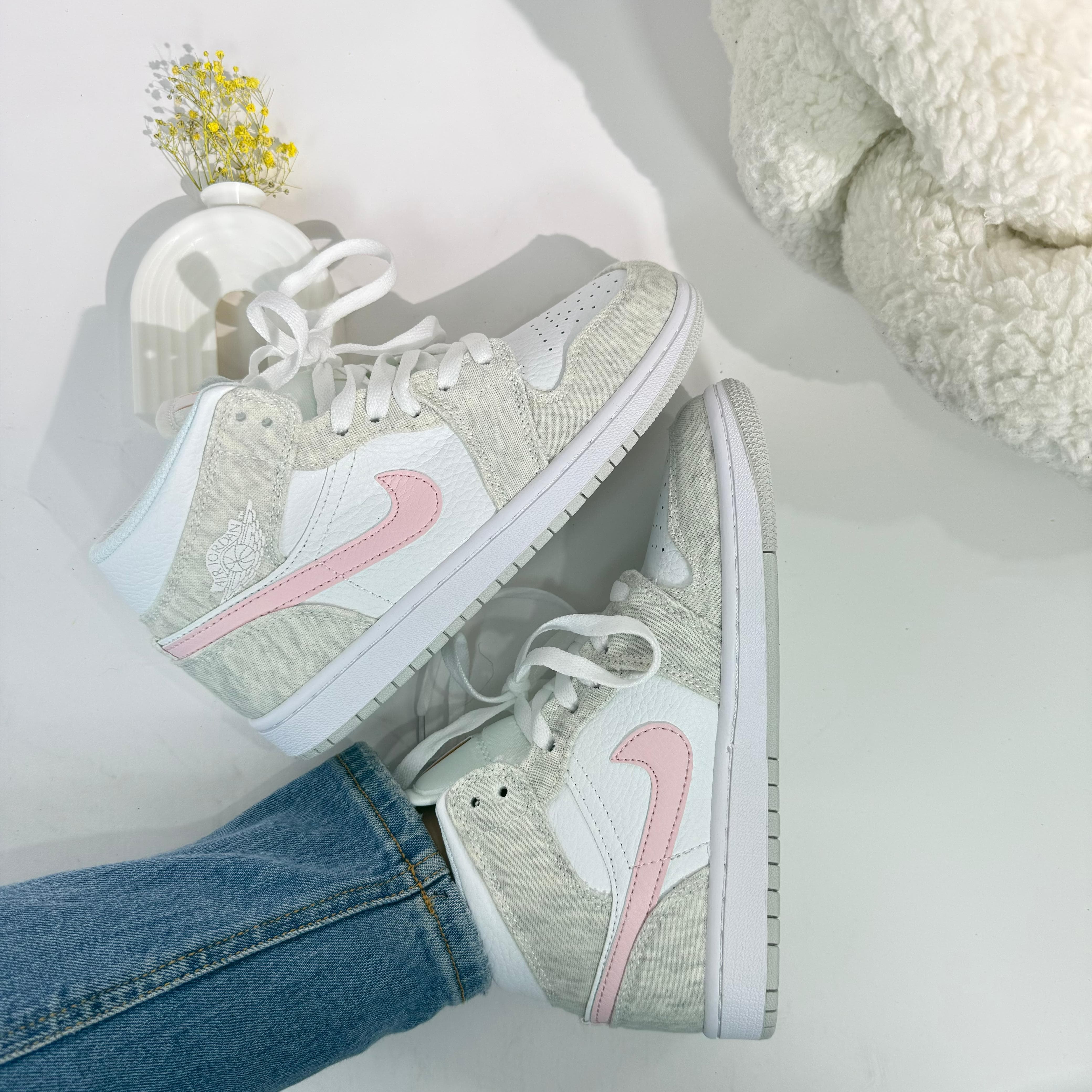 Nike Dunk Low Beige & Pink Retro