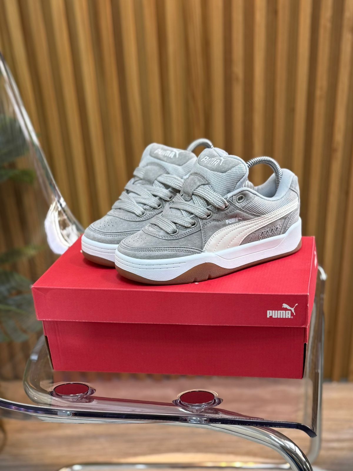 Puma Classic Grey & Pink Edition