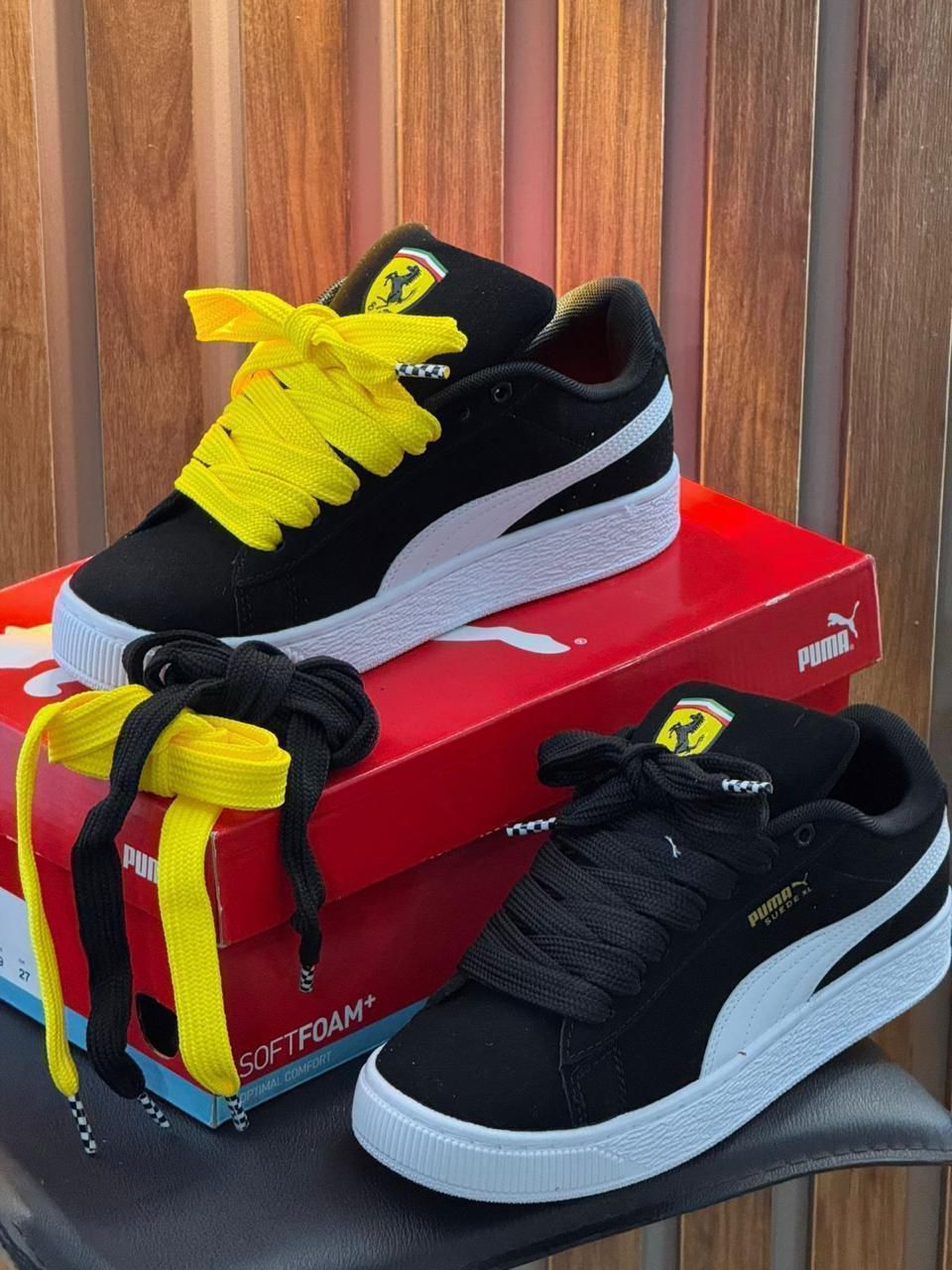 Puma Ferrari Black & Yellow