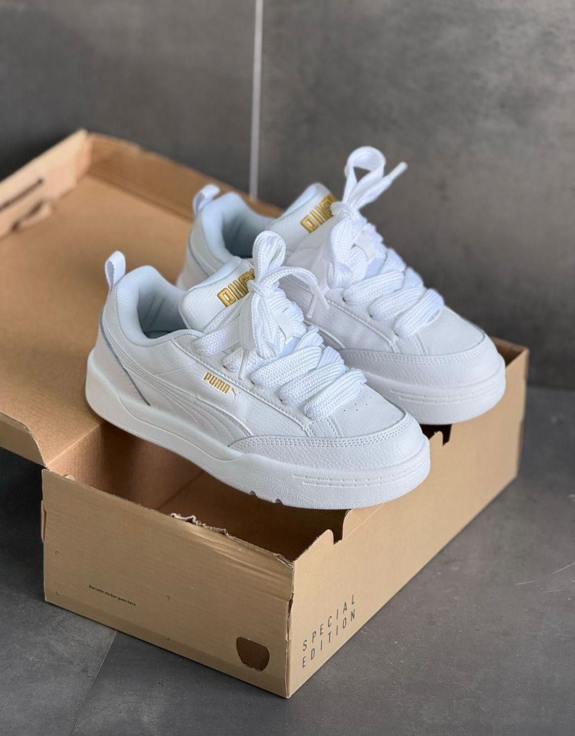 Puma White & Gold Edition